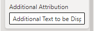 Attribution setting