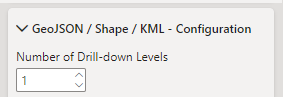 Drill-down levels