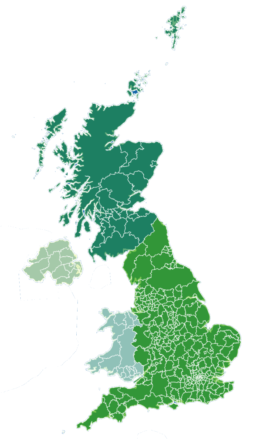United Kingdom catalog map