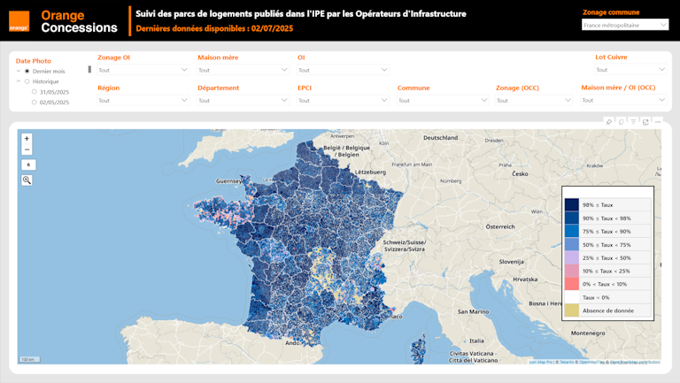 Orange Concessions case study screenshot