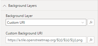 Custom URI settings