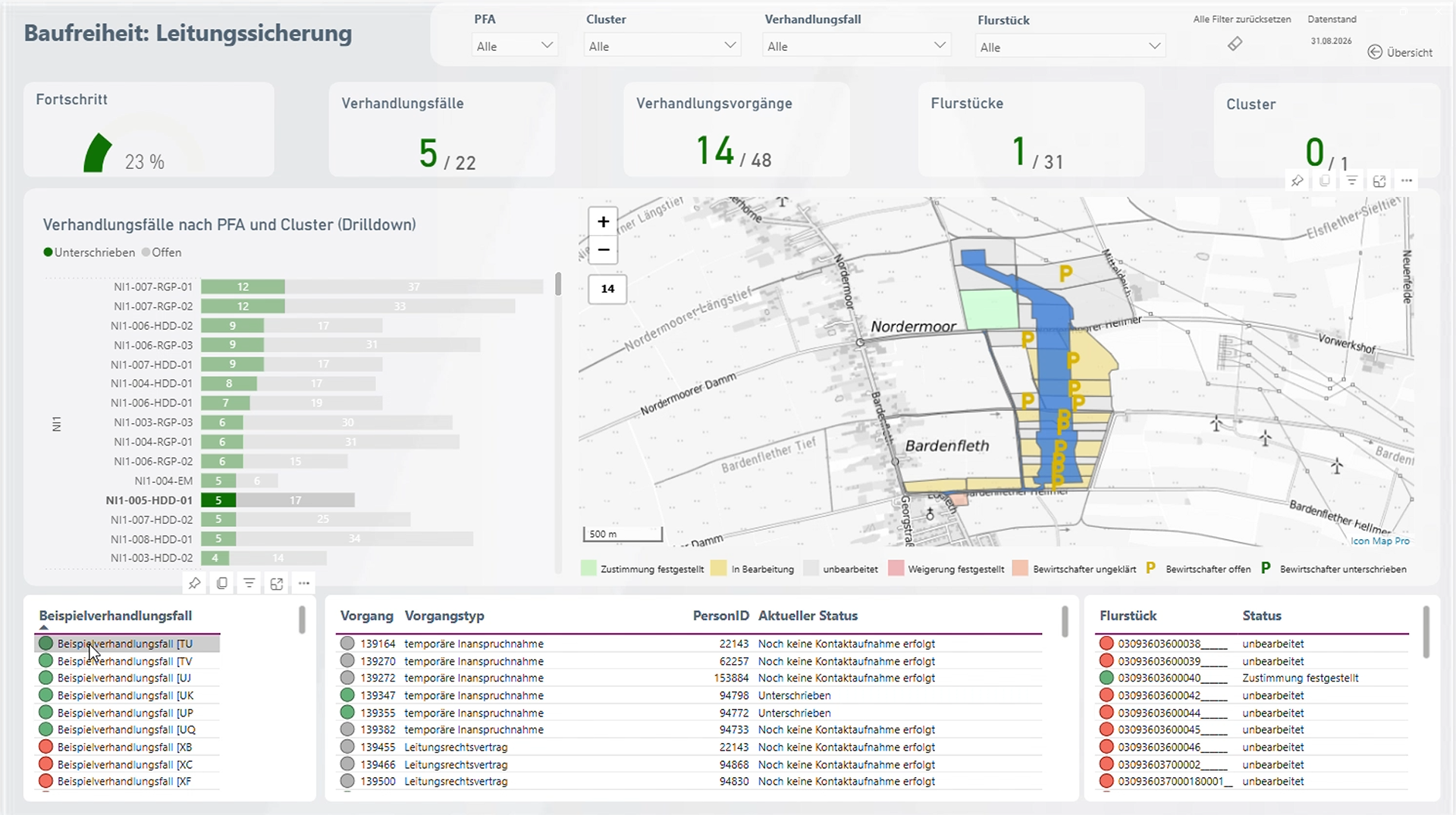 Amprion: Bringing Large-Scale Transmission Infrastructure onto a Single Map  screenshot