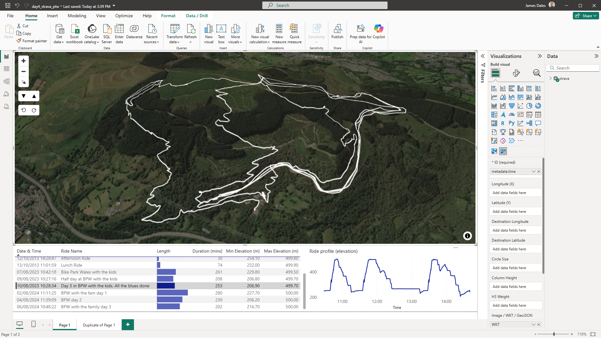 30 Day Map Challenge - Day 4 - My Data
